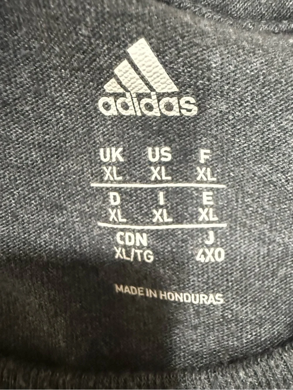 Adidas Shirt Mens XL Short Sleeve Crew Neck Casual Three Stripe Life
